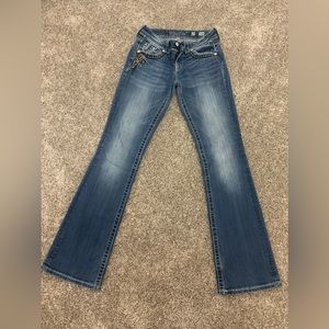 Miss Me easy bootcut size 25 with 33” inseam